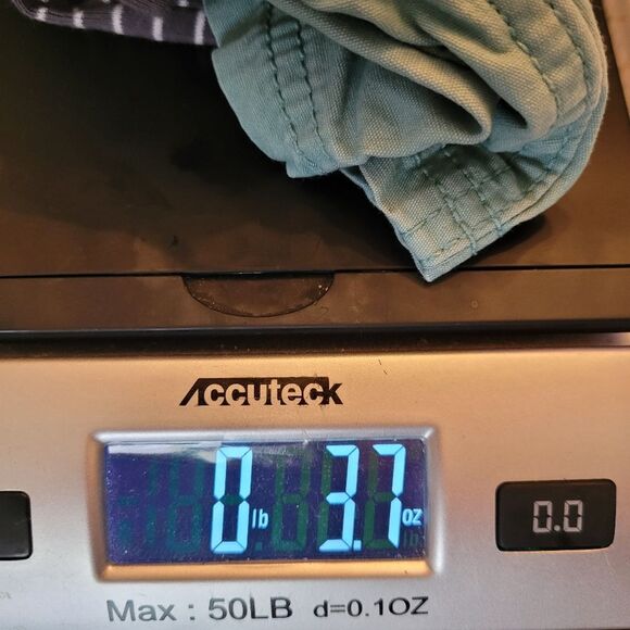 Carter's Size 6 Months Blue Striped Onesie with Teal Shorts Outfit - Picture 3 of 3